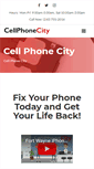 Mobile Screenshot of cellphonecityrepair.com